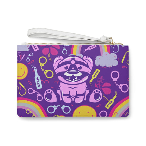 Kinky Bear BDSM Clutch Purse